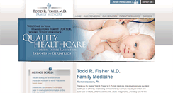 Desktop Screenshot of fisherfamilymedicine.com